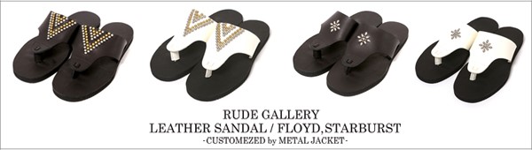 LEATHER SANDAL CUSTOMIZED by METAL JACKET | AUDIO BLOG