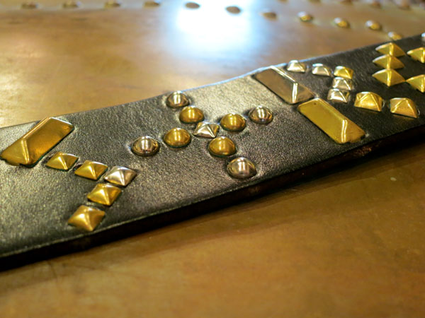 LEATHER STUDS BELT “DESTROY” | AUDIO BLOG