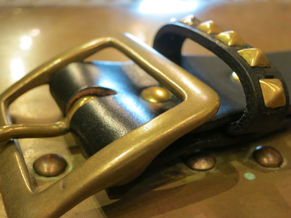 LEATHER STUDS BELT “DESTROY” | AUDIO BLOG