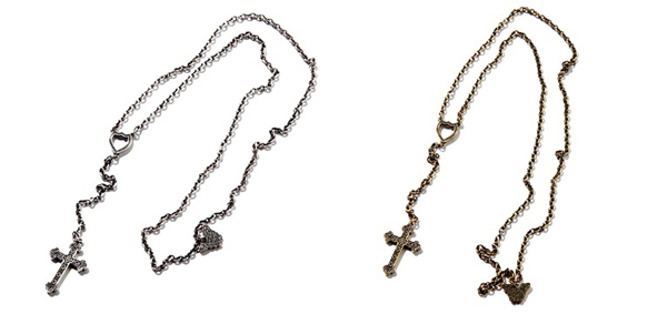 RUDE GALLERY / CROSS NECKLACE 롼ɥ꡼