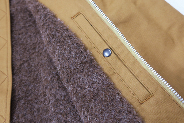 襟切り替え可能ロストコントロール・デッキジャケット LOST CONTROL ロストコントロール 袖レザー デニムジャケット