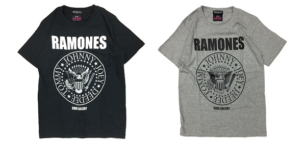 RUDE GALLERY / RAMONES MEETS RUDE GALLERY TEE ⡼ T 롼ɥ꡼