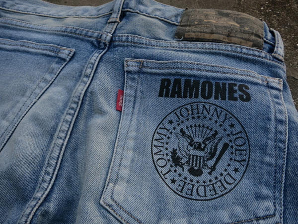 RAMONES MEETS RUDE GALLERY STRETCH SKINNY PANTS | AUDIO BLOG