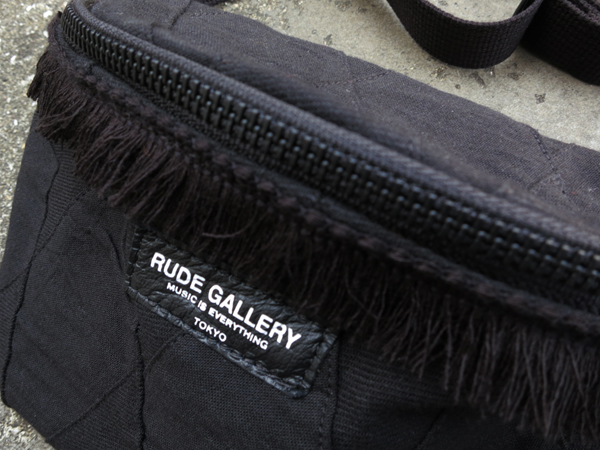 バッグ RUDE GALLERY LEATHER WAIST BAG RUDE POCKET | AUDIO BLOG