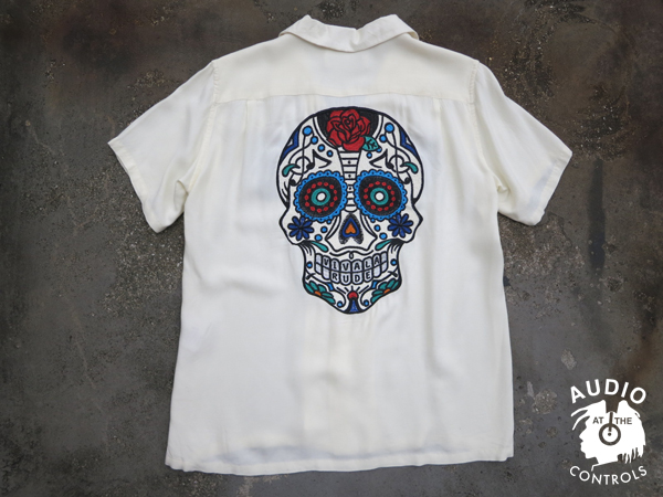 MEX GUITAR SKULL BOWLING SHIRT | AUDIO BLOG