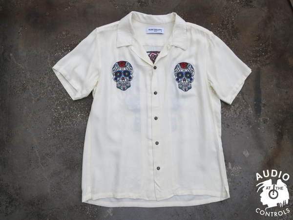 MEX GUITAR SKULL BOWLING SHIRT | AUDIO BLOG