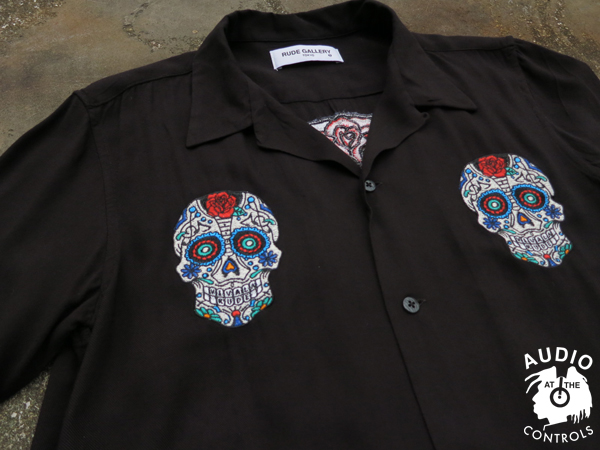 MEX GUITAR SKULL BOWLING SHIRT | AUDIO BLOG