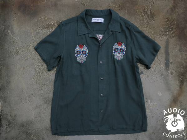 MEX GUITAR SKULL BOWLING SHIRT | AUDIO BLOG