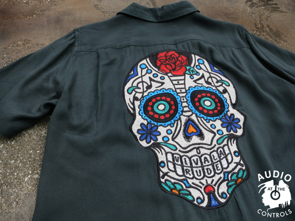 RUDE GALLERY ルードギャラリー ボーリングシャツ　スカル MEX GUITAR SKULL BOWLING SHIRT | AUDIO BLOG