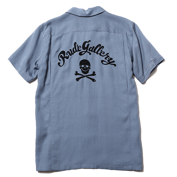 RUDE GALLERY / MAD SKULL BOWLING SHIRT 롼ɥ꡼ ܡ󥰥