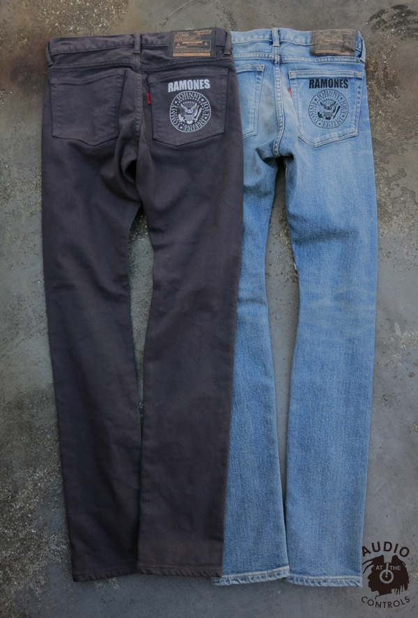 RAMONES MEETS RUDE GALLERY STRETCH SKINNY PANTS | AUDIO BLOG