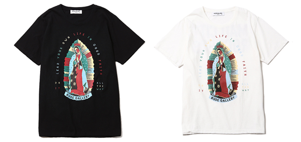 롼ɥ꡼ RUDE GALLERY / BIG SILHOUETTE TEE -MEX MARIA