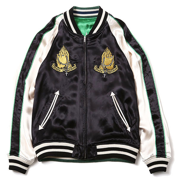 MARIA×NUDE MAP SOUVENIR JACKET<ART WORK by Rockin Jelly Bean>