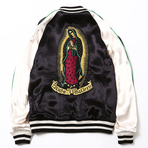 MARIA×NUDE MAP SOUVENIR JACKET<ART WORK by Rockin Jelly Bean>
