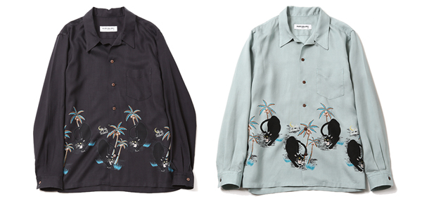 RUDE GALLERY / BLACK PANTHER OPEN COLLAR SHIRT入荷 | AUDIO BLOG