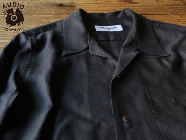 RUDE GALLERY / BLACK PANTHER OPEN COLLAR SHIRT入荷 | AUDIO BLOG