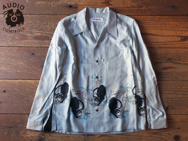 RUDE GALLERY　ブラックパンサー オープンカラーシャツ PANTHER OPEN COLLAR SS SHIRT | AUDIO BLOG