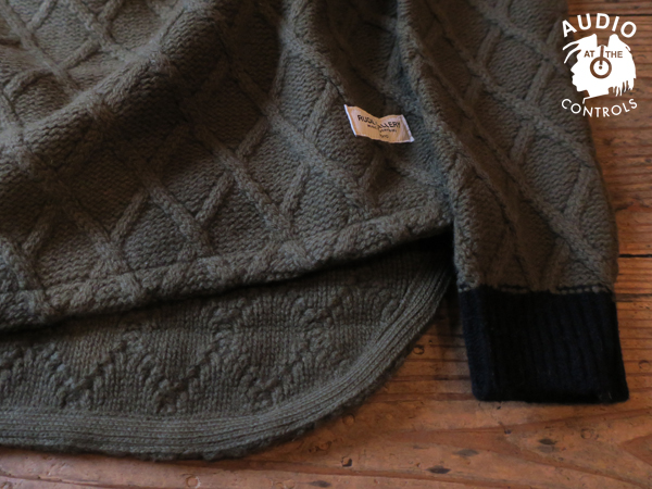 HIGH NECK RAM KNIT | AUDIO BLOG