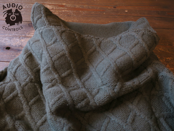 HIGH NECK RAM KNIT | AUDIO BLOG