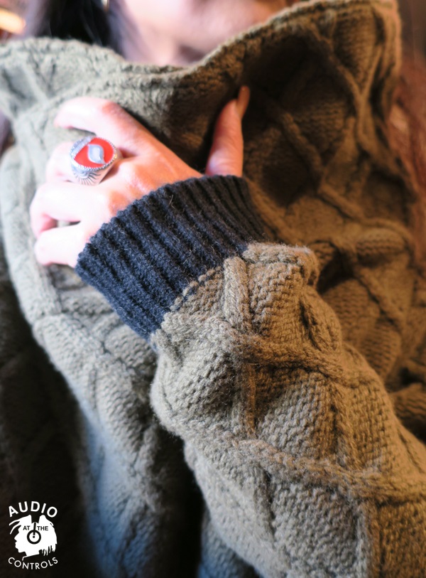 HIGH NECK RAM KNIT | AUDIO BLOG