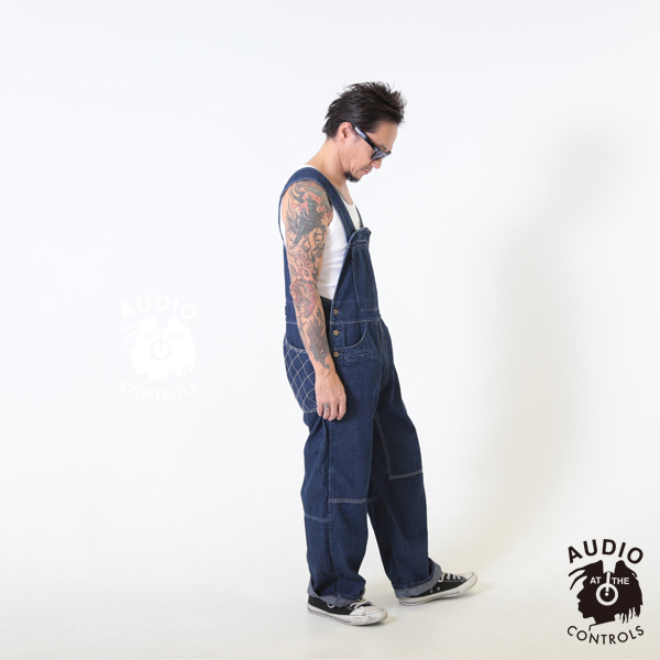 少し値下げしました GAVIAL 中村達也 ダークブルー オーバーオール