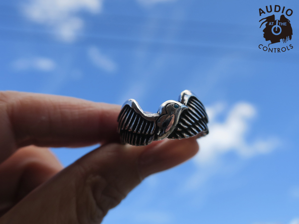 SWALLOW RING - ONYX＆TURQUOISE ＜Rude CHAOS＞” | AUDIO BLOG