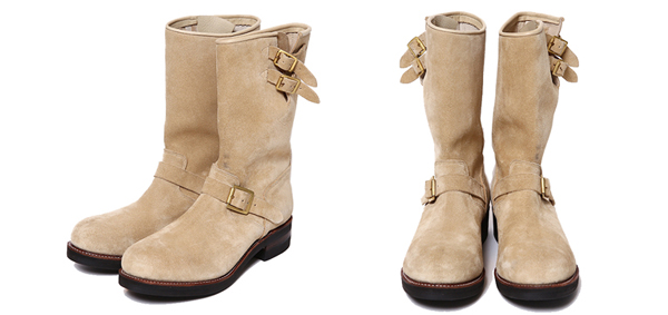 ルードギャラリーブラックレベル RUDE GALLERY BLACK REBEL / LADIES REBELS SUEDE ENGINEER BOOTS