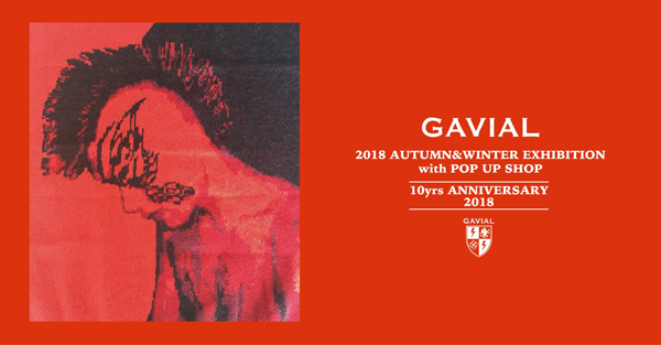 GAVIAL 2018 AUTUMN&WINTER COLLECTION 中村達也