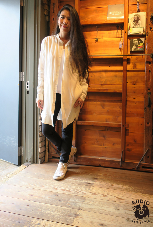 BAND COLLAR LONG SHIRT - LINEN | AUDIO BLOG BAND COLLAR LONG SHIRT - LINEN | AUDIO BLOG