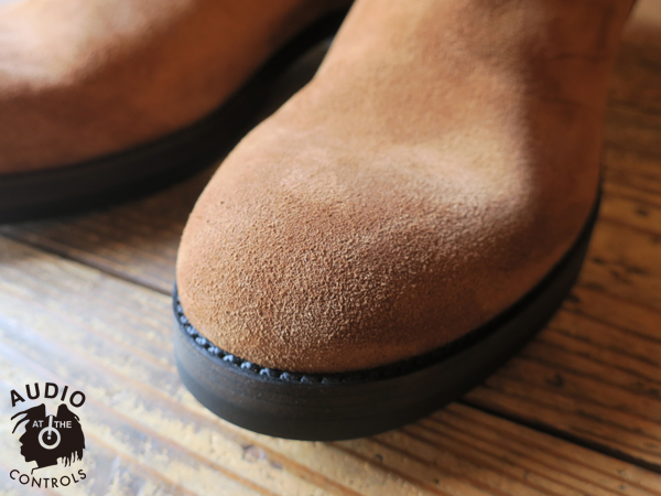 BACK ZIP BOOTS -SUEDE | AUDIO BLOG