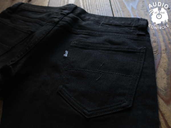 GAVIAL / BLACK SLIM STRETCH DENIM PANTS ¼ã