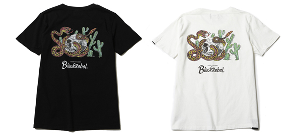 RUDE GALLERY  SNAKE & SKULL TEE