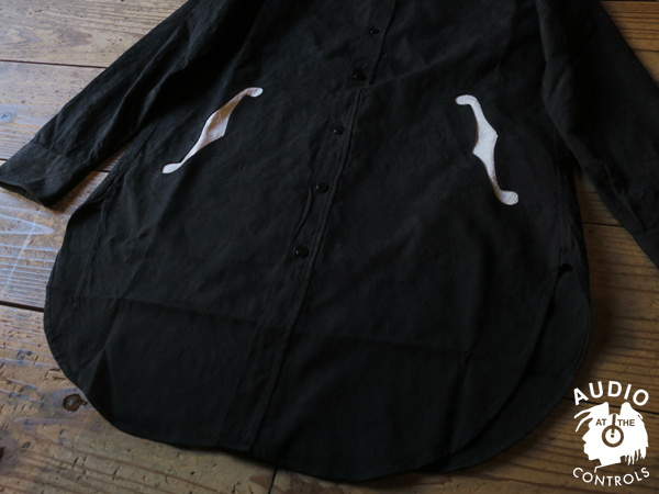 RUDEGALLERY ルードギャラリーロングシャツバンドカラーf HOLE