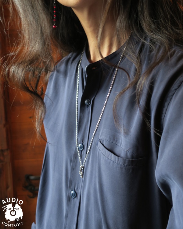 BAND COLLAR F HOLE LONG SHIRT | AUDIO BLOG BAND COLLAR F HOLE LONG SHIRT | AUDIO BLOG