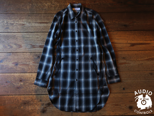 【美品】RUDE GALLERY F HOLE LONG SHIRT BAND COLLAR F HOLE LONG SHIRT | AUDIO BLOG