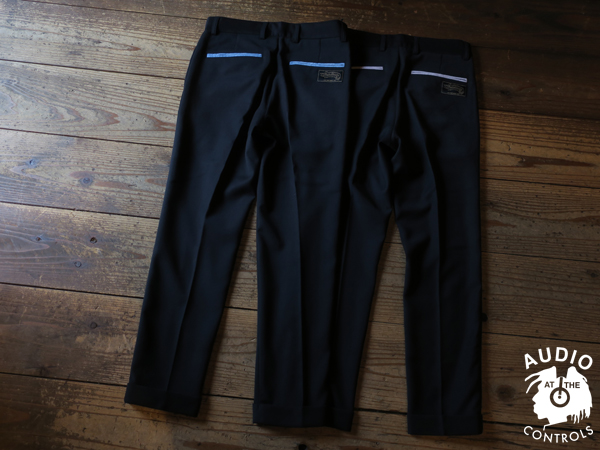 SUNDINISTA EXPERIENCE×RUDE GALLERY F HOLE TUCK TROUSERS SUNDINISTA EXPERIENCE×RUDE GALLERY F HOLE TUCK TROUSERS