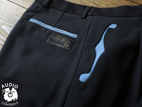 SUNDINISTA EXPERIENCE×RUDE GALLERY F HOLE TUCK TROUSERS SUNDINISTA EXPERIENCE×RUDE GALLERY F HOLE TUCK TROUSERS
