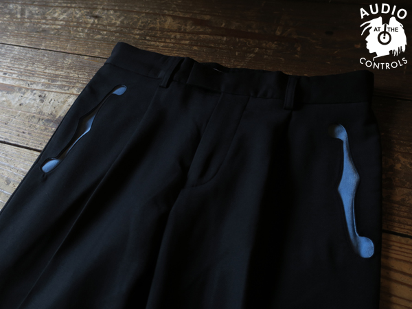 SUNDINISTA EXPERIENCE×RUDE GALLERY F HOLE TUCK TROUSERS SUNDINISTA EXPERIENCE×RUDE GALLERY F HOLE TUCK TROUSERS