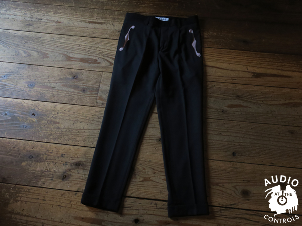 SUNDINISTA EXPERIENCE×RUDE GALLERY F HOLE TUCK TROUSERS