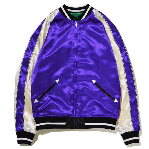 RUDE×MARIA REVERSIBLE SATIN JACKET | AUDIO BLOG