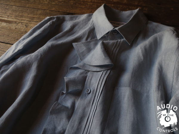 RUDE GALLERY リネンシャツ FRILL SHIRT FRILL SHIRT | AUDIO BLOG