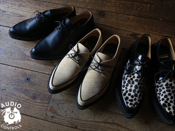 RUDE GALLERY ルードギャラリー 黒 レースアップシューズ LOVER SHOES (BLACK) / RUDE GALLERY | CROSS ROAD BLUES