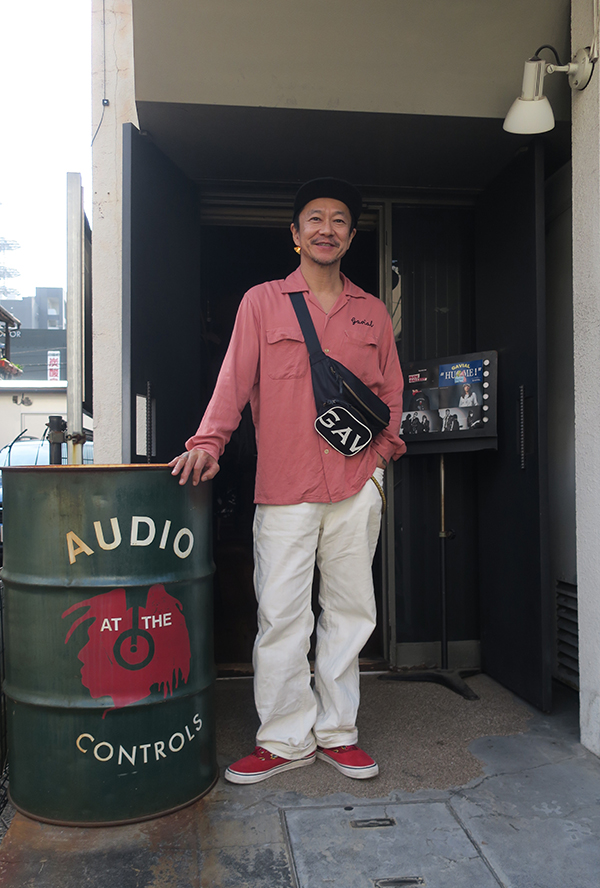 中村達也さん AT AUDIO | AUDIO BLOG
