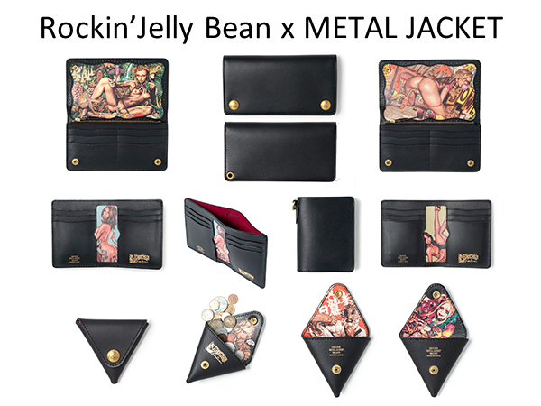 Rockin'Jelly Bean×METAL JACKET COLLABORATION LEATHER SERIES
