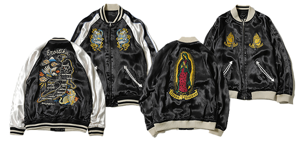 MARIA×NUDE MAP SOUVENIR JACKET <ART WORK by Rockin' Jelly MARIA×NUDE MAP SOUVENIR JACKET <ART WORK by Rockin' Jelly