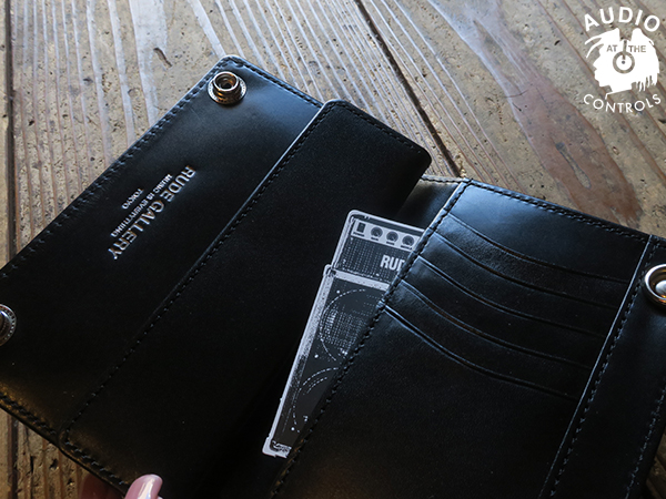 LEATHER SHORT WALLET | AUDIO BLOG