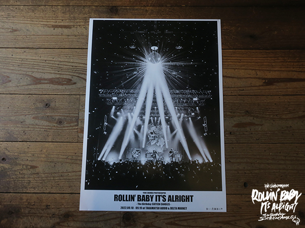 YUKI SHIMBO PHOTOGRAPHS ROLLIN' BABY IT'S ALRIGHT -The Birthday