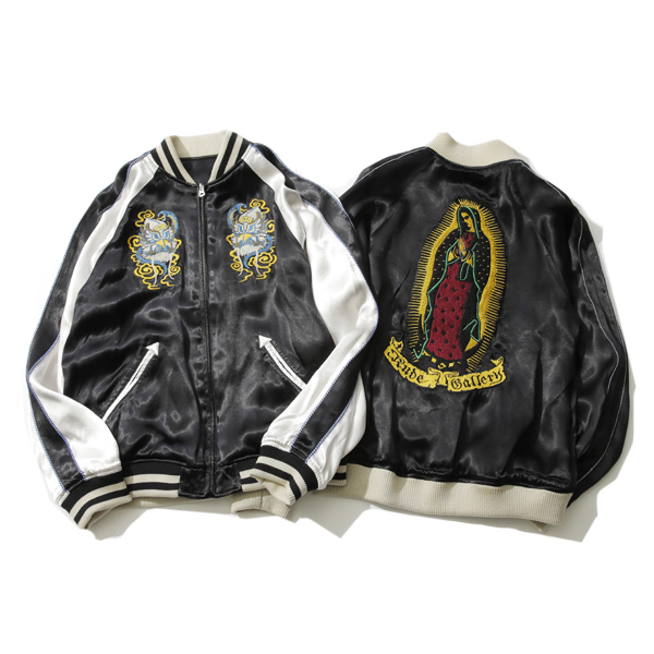 ジャケット・アウター CRIMIE GUADALUPE MARIA SOUVENIR JACKET CRIMIE GUADALUPE MARIA ジャケット クライミー スカジャン