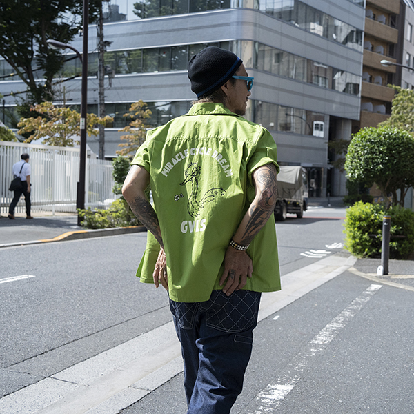 中村達也　GAVIAL ボーリングボーリングさシャツ GAVIAL,シャツ,bowling shirts