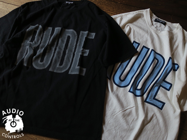 VINTAGE TEE - RUDE | AUDIO BLOG